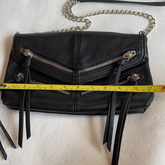 Steve Madden Crossbody Handbag with Zipper & Tassel Accents - Picture 2 of 9